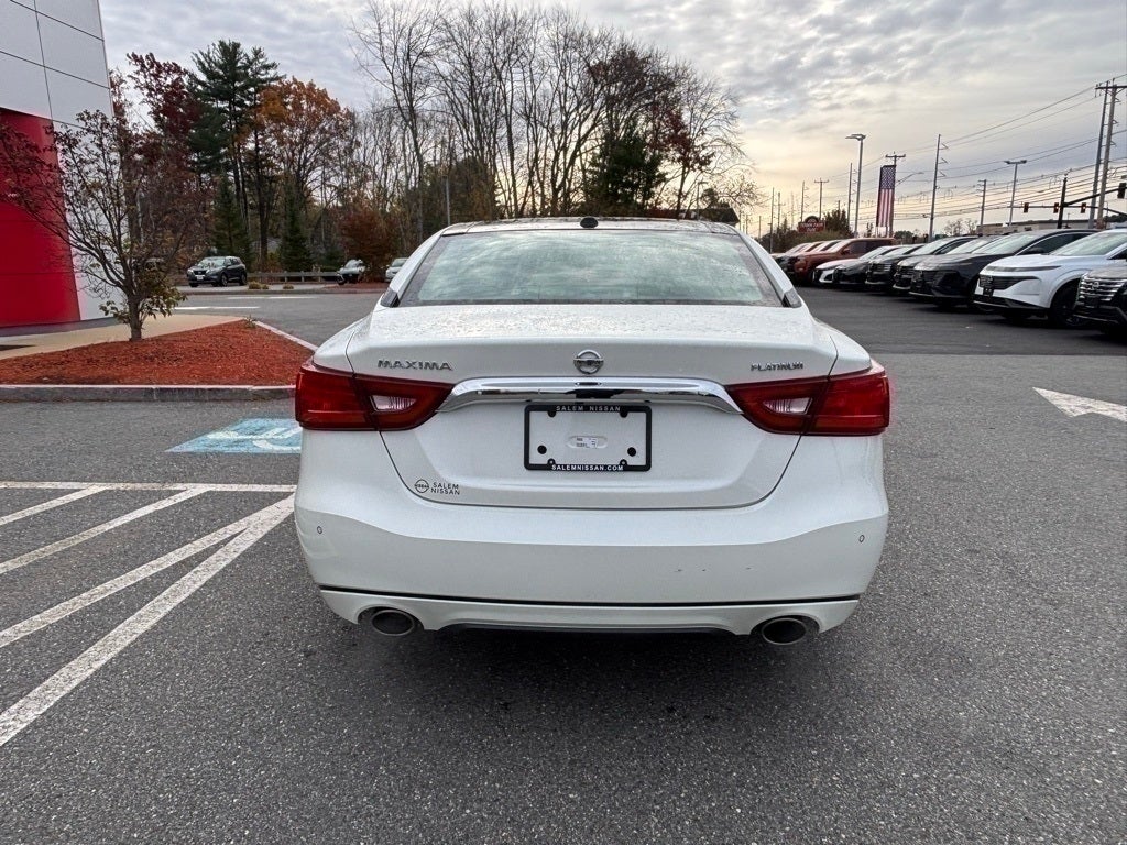 2018 Nissan Maxima Platinum