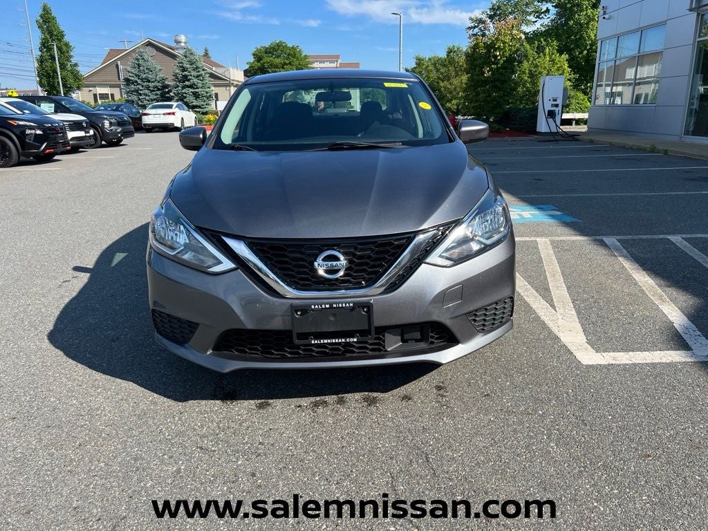 Used 2019 Nissan Sentra SV with VIN 3N1AB7AP6KY439041 for sale in Salem, NH