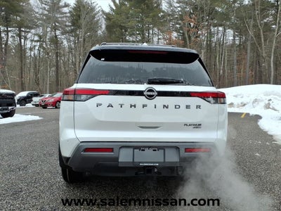2026 Nissan Pathfinder Platinum