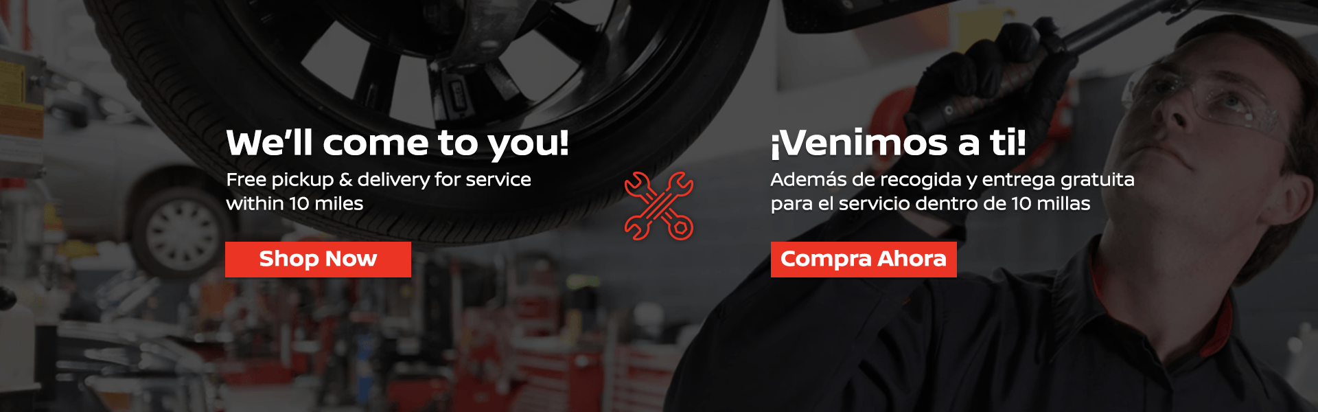 Service - We'll Come to You